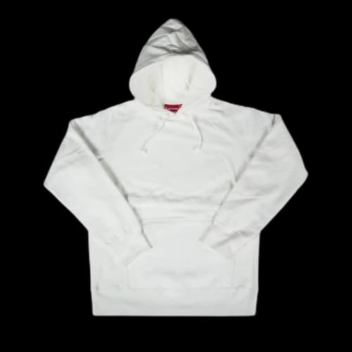 Supreme x Mendini Gun Hooded Sweatshirt 'White'