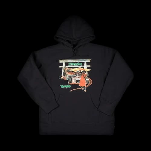 Supreme x Barrington Levy & Jah Life Shaolin Temple Hooded Sweatshirt 'Black'