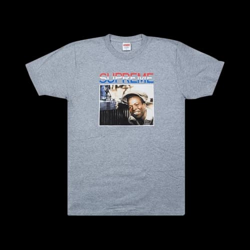 Supreme x Barrington Levy & Jah Life Englishman T-Shirt 'Grey'