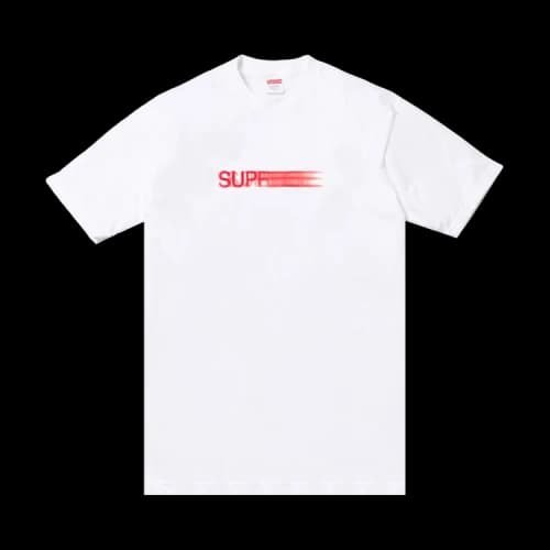 Supreme Motion Logo Tee 'White'