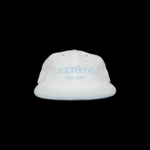Supreme Terry Classic Logo 6-Panel 'White'