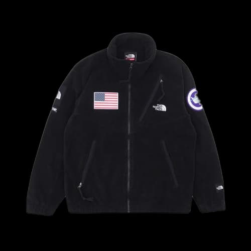 Supreme x The North Face Trans Antarctica Expedition Fleece Jacket 'Black'