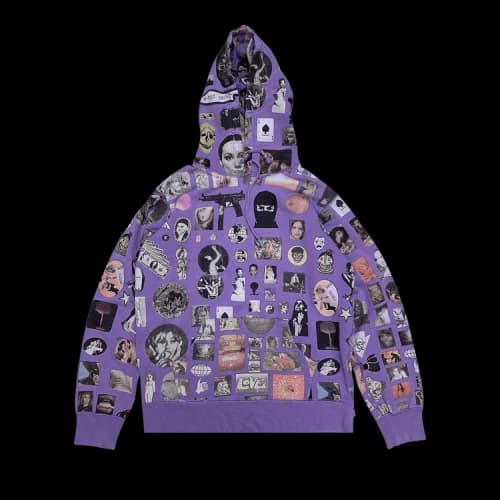 Supreme Trills Hooded Sweatshirt 'Dusty Lavender'