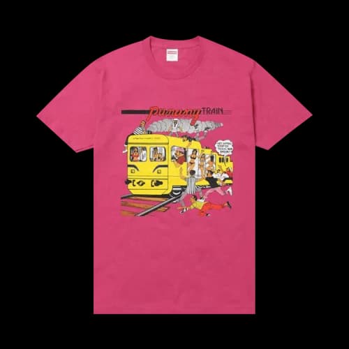 Supreme Wilfred Limonious Punany Train Tee 'Red'
