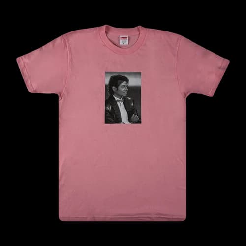 Supreme Michael Jackson Tee 'Bright Coral'