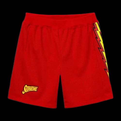 Supreme Bolt Shorts 'Red'