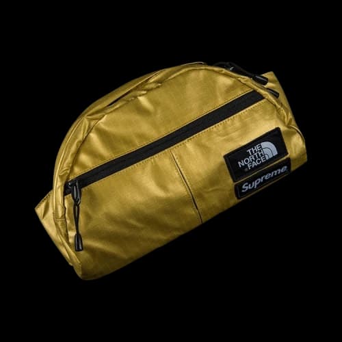 Supreme x The North Face Metallic Roo Ii Lumbar Pack 'Gold'