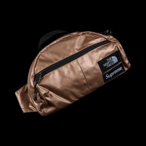 Supreme x The North Face Metallic Roo Ii Lumbar Pack 'Rose'