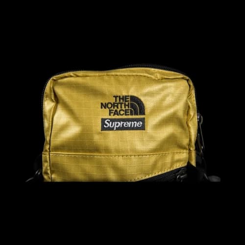 Supreme x The North Face Metallic Shoulder Bag 'Gold'