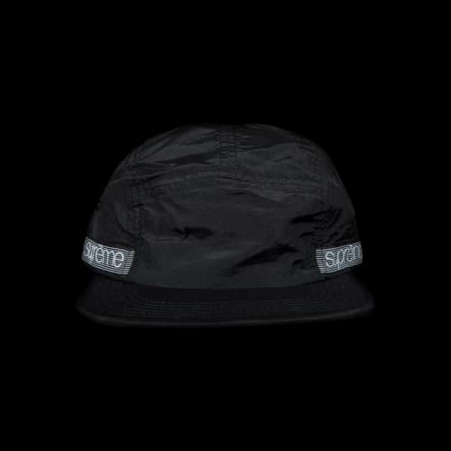 Supreme Tonal Taping Camp Cap 'Black'