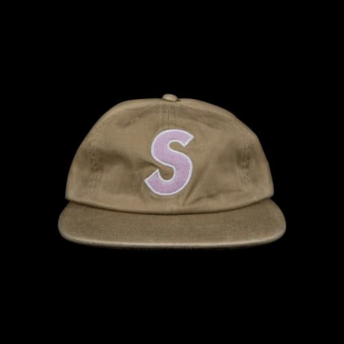 Supreme Felt S-Logo 6-Panel Cap 'Tan'