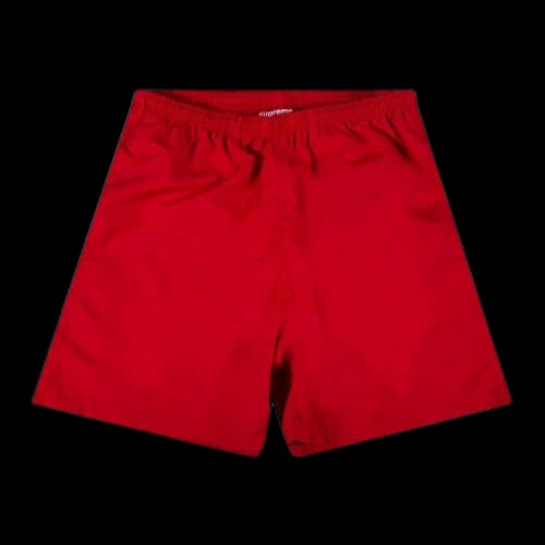 Supreme Arc Logo Water Short 'Red'