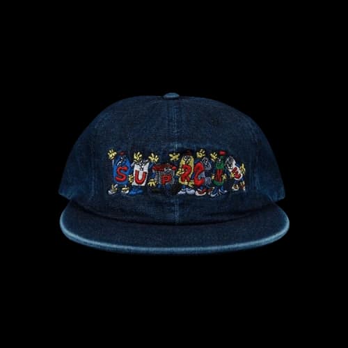 Supreme Friends 6 Panel Cap 'Denim'
