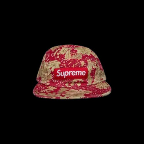 Supreme Washed Chino Twill Camp Cap 'Floral'
