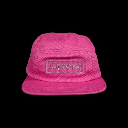 Supreme Nylon Pique Camp Cap 'Pink'