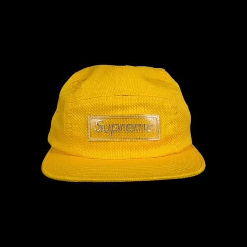 Supreme Nylon Pique Camp Cap 'Yellow'