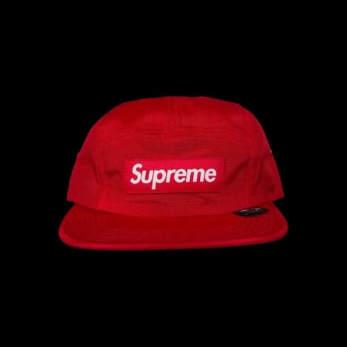 Supreme Cordura Camp Cap 'Red'