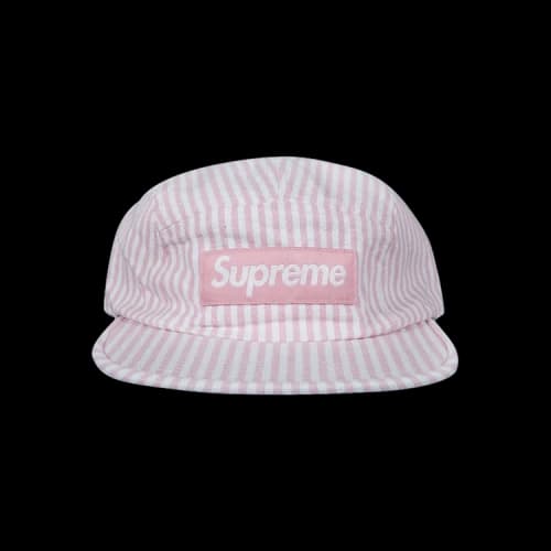 Supreme Denim Camp Cap 'Pink'