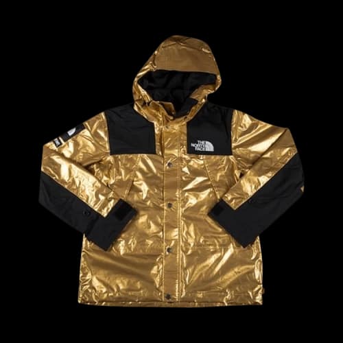 Supreme x The North Face Metallic Mountain Parka 'Gold'