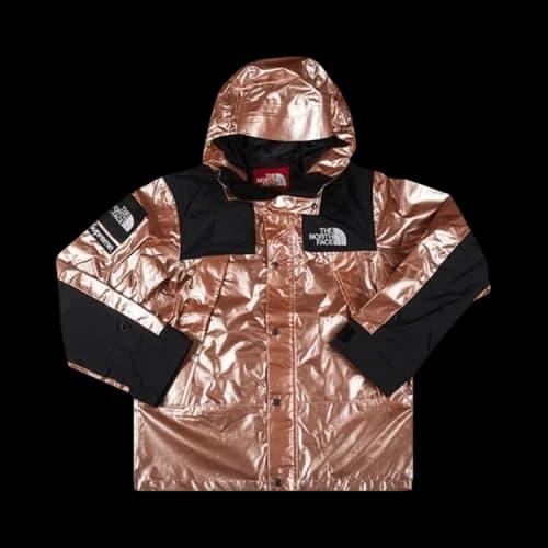 Supreme x The North Face Metallic Mountain Parka 'Rose'