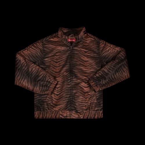 Supreme Tiger Stripe Track Jacket 'Brown'
