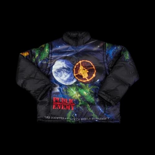 Supreme x Undercover x Public Enemy Puffy Jacket 'Multi'