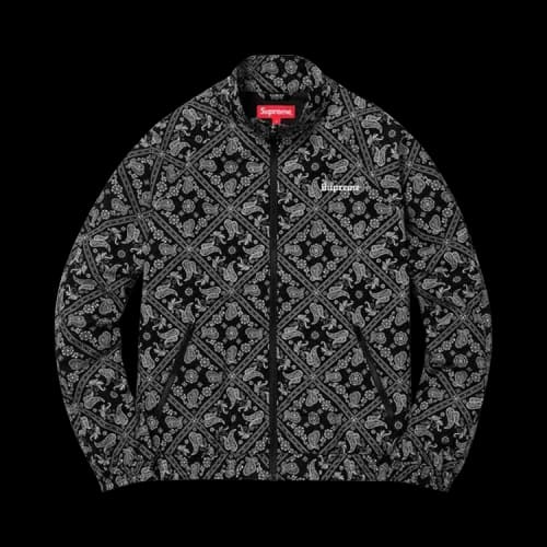 Anti Social Social Club Bandana Track Jacket 'Black'