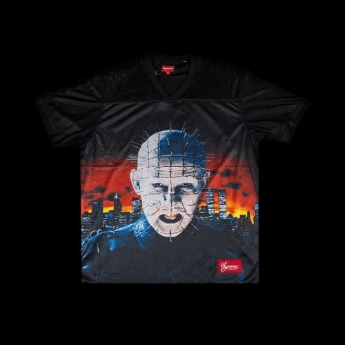 Supreme x Hellraiser Football Jersey 'Black'