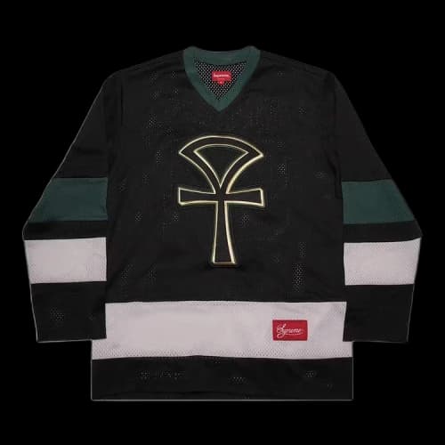 Supreme Ankh Hockey Jersey 'Black'