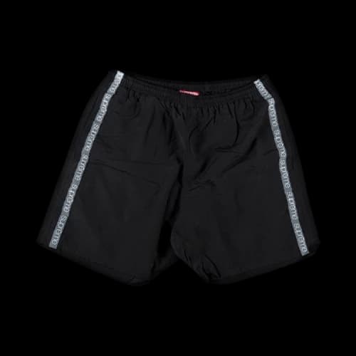 Supreme Tonal Taping Water Short 'Black'
