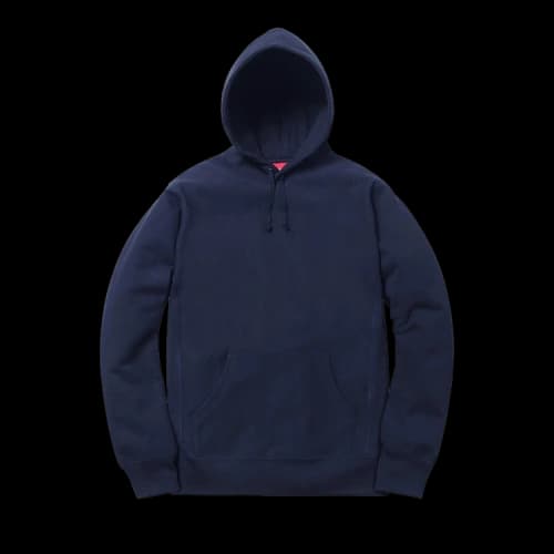 Supreme Studded Hooded Sweatshirt 'Navy'