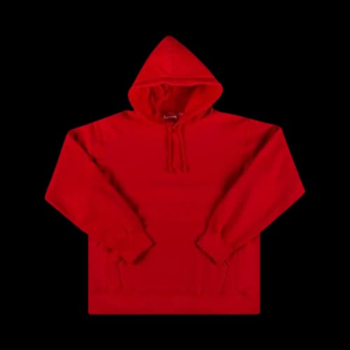 Supreme Studded Hooded Sweatshirt 'Red'