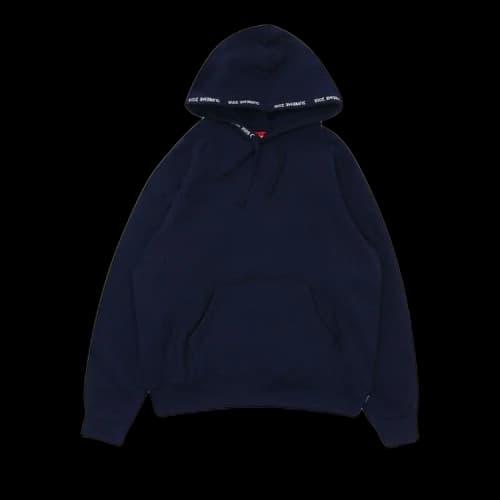 Supreme Channel Hooded Sweatshirt 'Navy'