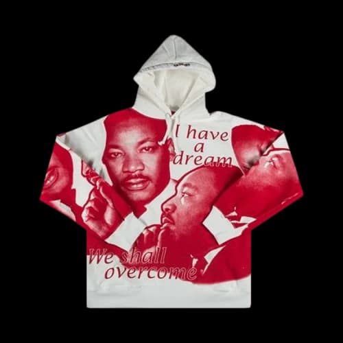 Supreme Mlk Hooded Sweatshirt 'White'