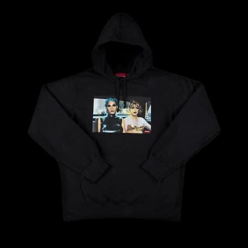 Supreme Nan Goldin Misty and Jimmy Paulette Hooded Sweatshirt 'Black'