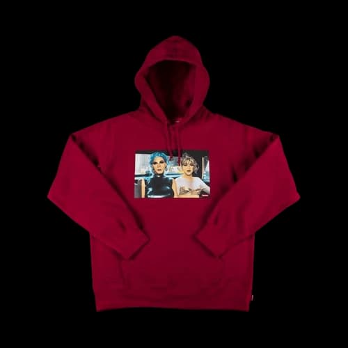 Supreme Nan Goldin - Misty & Jimmy Hooded Sweatshirt 'Cardinal'