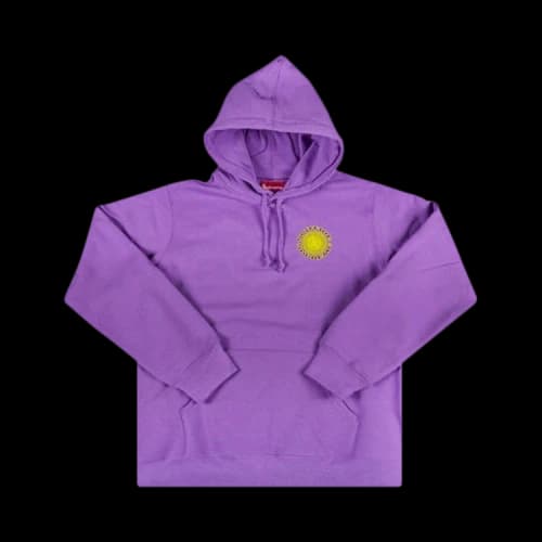 Supreme x Spitfire Hooded Sweatshirt 'Purple'