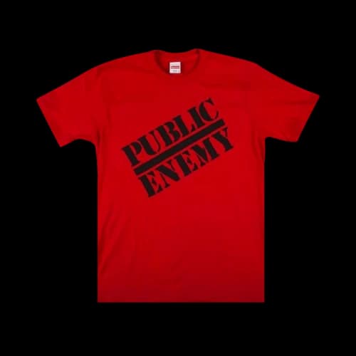 Supreme x Undercover x Public Enemy Blow Your Mind T-Shirt 'Red'