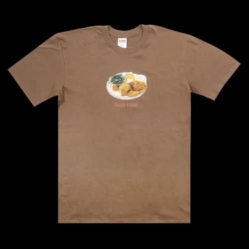 Supreme Chicken Dinner Tee 'Brown'