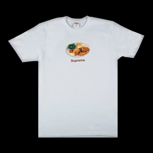 Supreme Chicken Dinner Tee 'White'