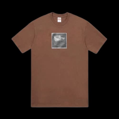 Supreme Chair Tee 'Brown'