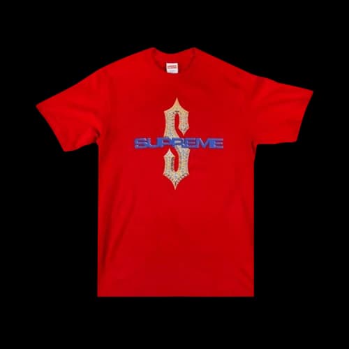 Supreme Diamonds T-Shirt 'Red'