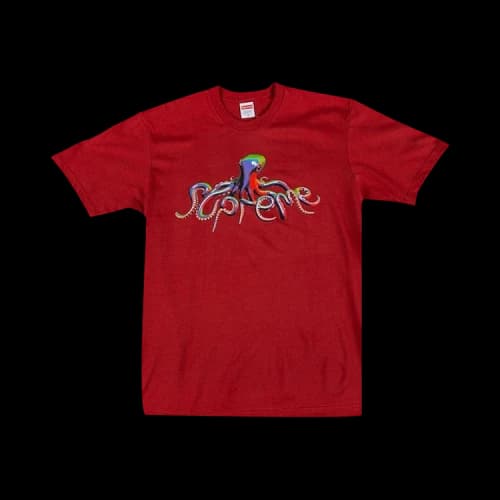 Supreme Tentacles T-Shirt 'Brick'