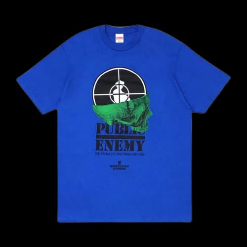Supreme x Undercover x Public Enemy Terrordome Tee 'Royal'