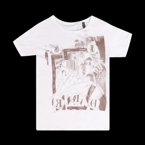 Enfants Riches Déprimés Bath House Orgy T-Shirt 'White/Brown'