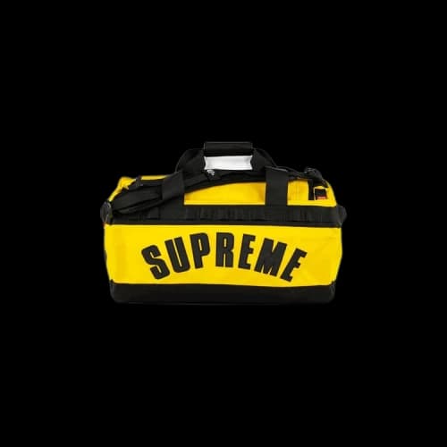 Supreme x The North Face Arc Logo Small Base Camp Duffle Bag 'Yellow'