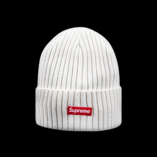 Supreme Overdyed Beanie 'White'