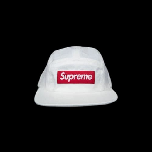 Supreme Fuck Everybody Jacquard Camp Cap 'White'