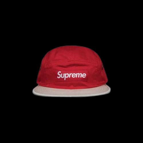 Supreme 2-Tone Camp Cap 'Red'