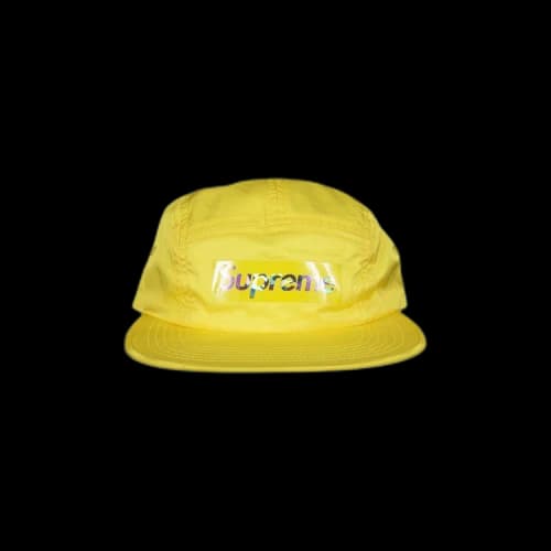 Supreme Holographic Camp Cap 'Yellow'